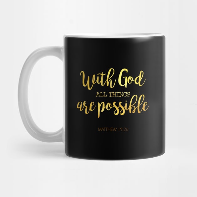 With god all things are possible by Dhynzz